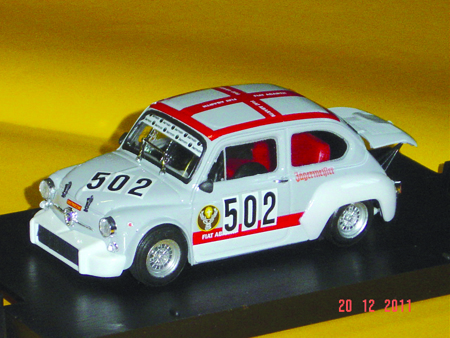 FIAT ABARTH 1000 TC in scala 1:43