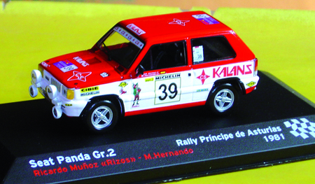 FIAT PANDA 1:43 scale