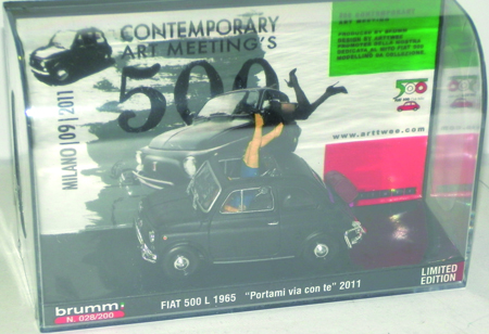 FIAT 500 in scala 1:43