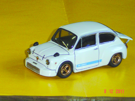 FIAT ABARTH 1000 TC 1:43 scale