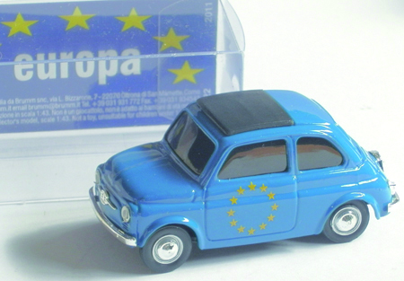 FIAT 500 in scala 1:43