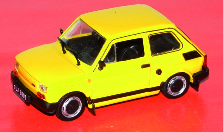 FIAT 126 in scala 1:43