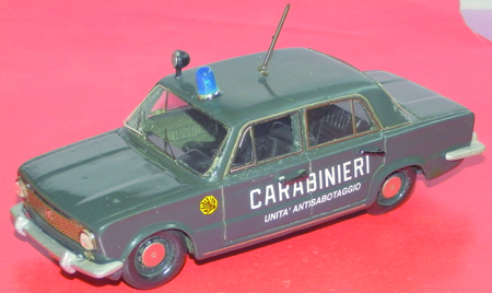 FIAT 124 1:43 scale
