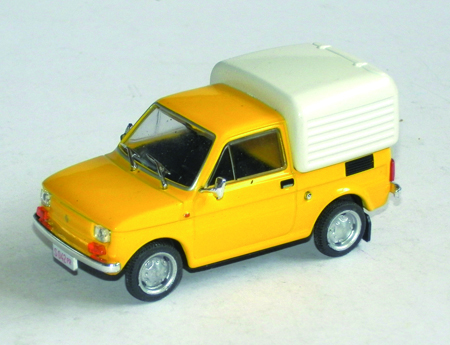 FIAT 126 FURGONE in scala 1:43