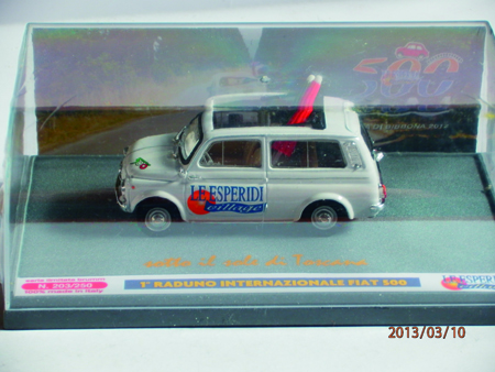 FIAT 500 GIARDINETTA 1:43 scale