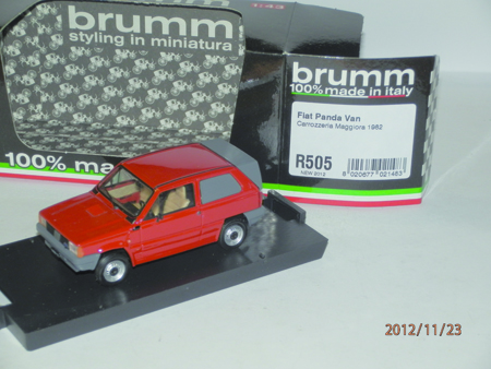 FIAT PANDA 1:43 scale