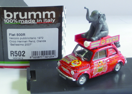FIAT 500 1:43 scale