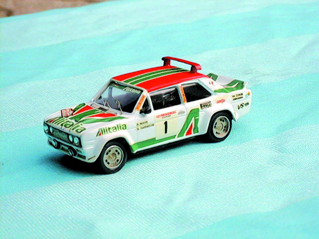 FIAT ABARTH 131 in scala 1:43