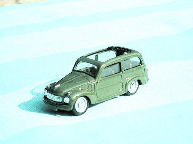 FIAT 500 GIARDINETTA in scala 1:43