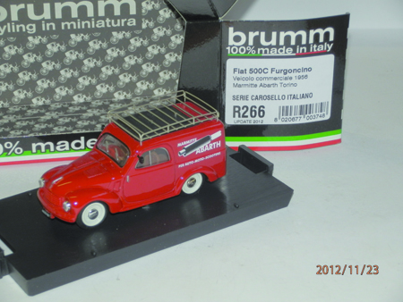 FIAT 500 C FURGONI 1:43 scale