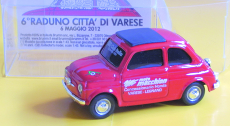 FIAT 500 in scala 1:43