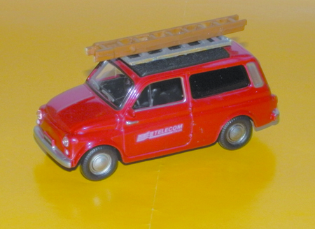 FIAT 500 GIARDINETTA in scala 1:43