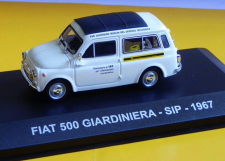 FIAT 500 in scala 1:43
