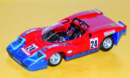 FIAT ABARTH 2000 in scala 1:43