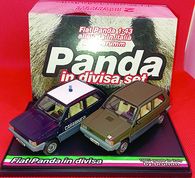 FIAT PANDA in scala 1:43