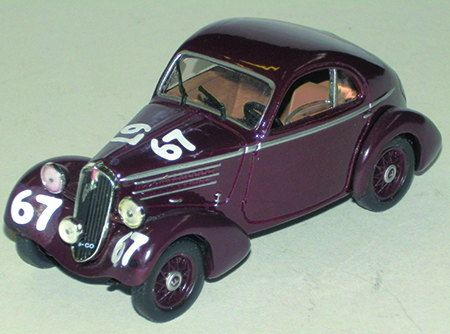 FIAT BALILLA BERLINETTA in scala 1:43