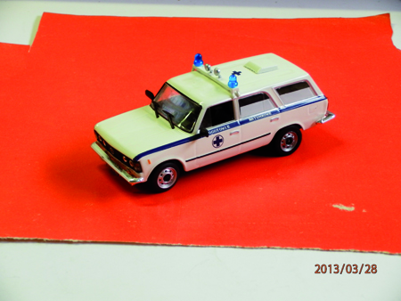 FIAT AMBULANZE 1:43 scale