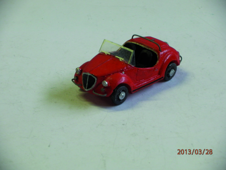 FIAT 500 GAMINE in scala 1:43