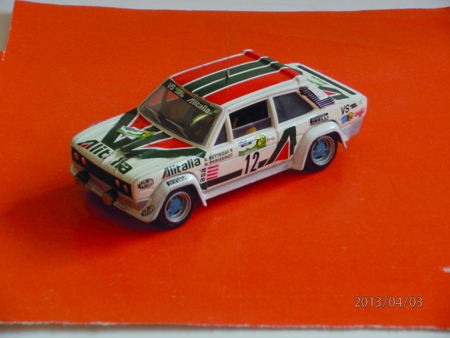 FIAT ABARTH 131 in scala 1:43