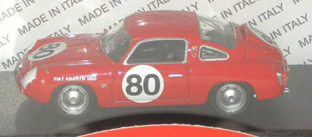 FIAT ABARTH 1000 1:43 scale