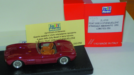 FIAT STANGUELLINI 1:43 scale