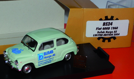FIAT 600 in scala 1:43