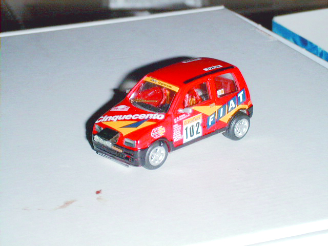 FIAT CINQUECENTO TROFEO in scala 1:43