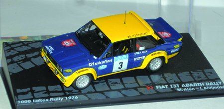 FIAT ABARTH 131 in scala 1:43