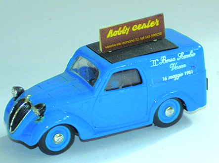 FIAT 500 B FURGONI in scala 1:43