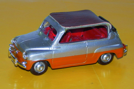 FIAT 600 in scala 1:43