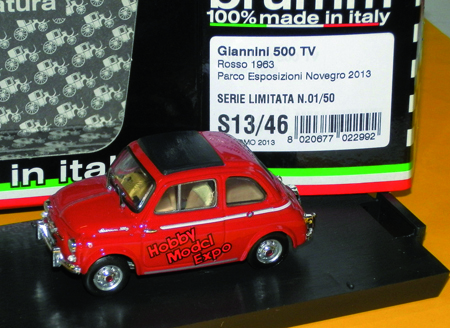 FIAT 500 in scala 1:43