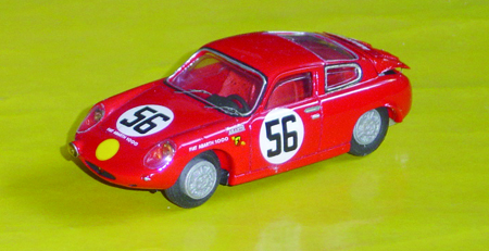 FIAT ABARTH 1000 BIALBERO in scala 1:43