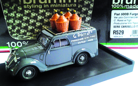 FIAT 500 B FURGONI in scala 1:43