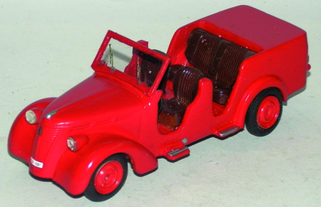 FIAT 1100 CABRIO in scala 1:43