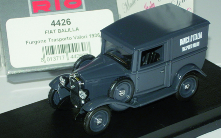FIAT BALILLA FURGONE in scala 1:43