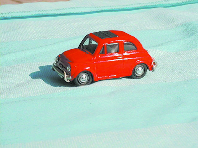 FIAT 500 in scala 1:43