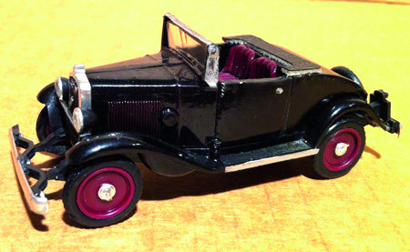 FIAT BALILLA in scala 1:43