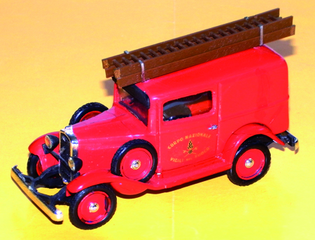 FIAT BALILLA FURGONE 1:43 scale
