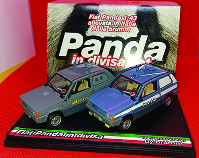 FIAT PANDA 1:43 scale