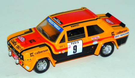 FIAT ABARTH 131 in scala 1:43