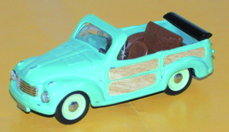 FIAT 500 GIARDINETTA in scala 1:43