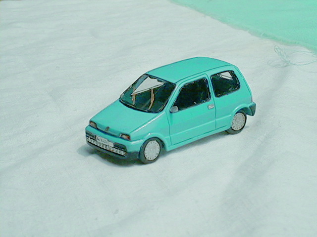 FIAT CINQUECENTO SPORTIG in scala 1:43