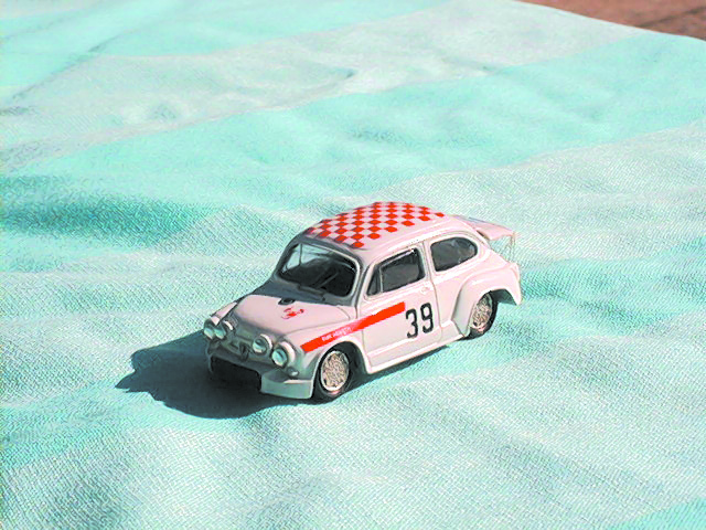 FIAT ABARTH 1000 TC in scala 1:43