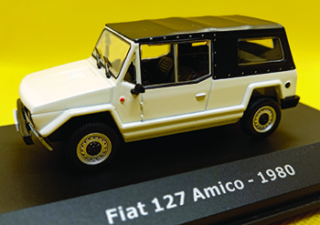 FIAT 127 in scala 1:43