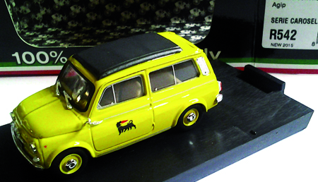 FIAT 500 GIARDINETTA in scala 1:43
