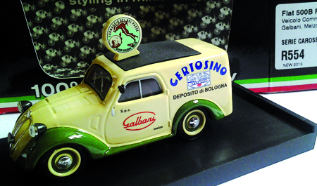 FIAT 500 B FURGONI in scala 1:43