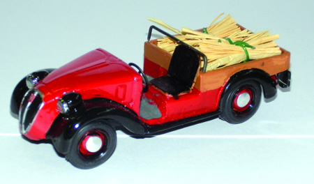 FIAT 508 FURGONE in scala 1:43