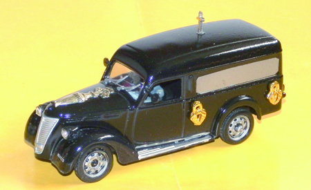 FIAT FUNERARIE in scala 1:43