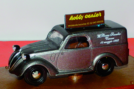 FIAT 500 B FURGONI in scala 1:43