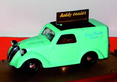 FIAT 500 B FURGONI in scala 1:43